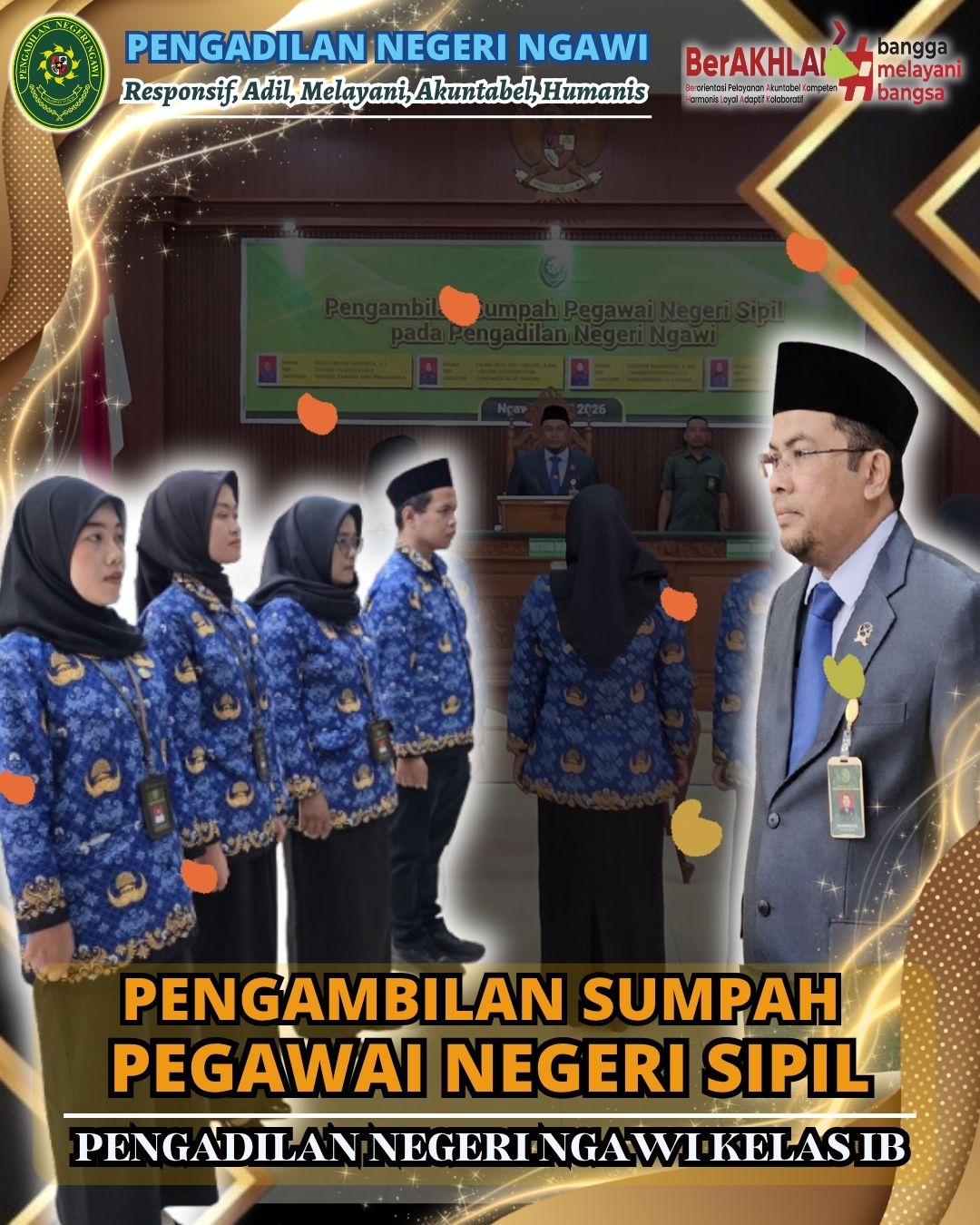 Pelantikan PNS 1