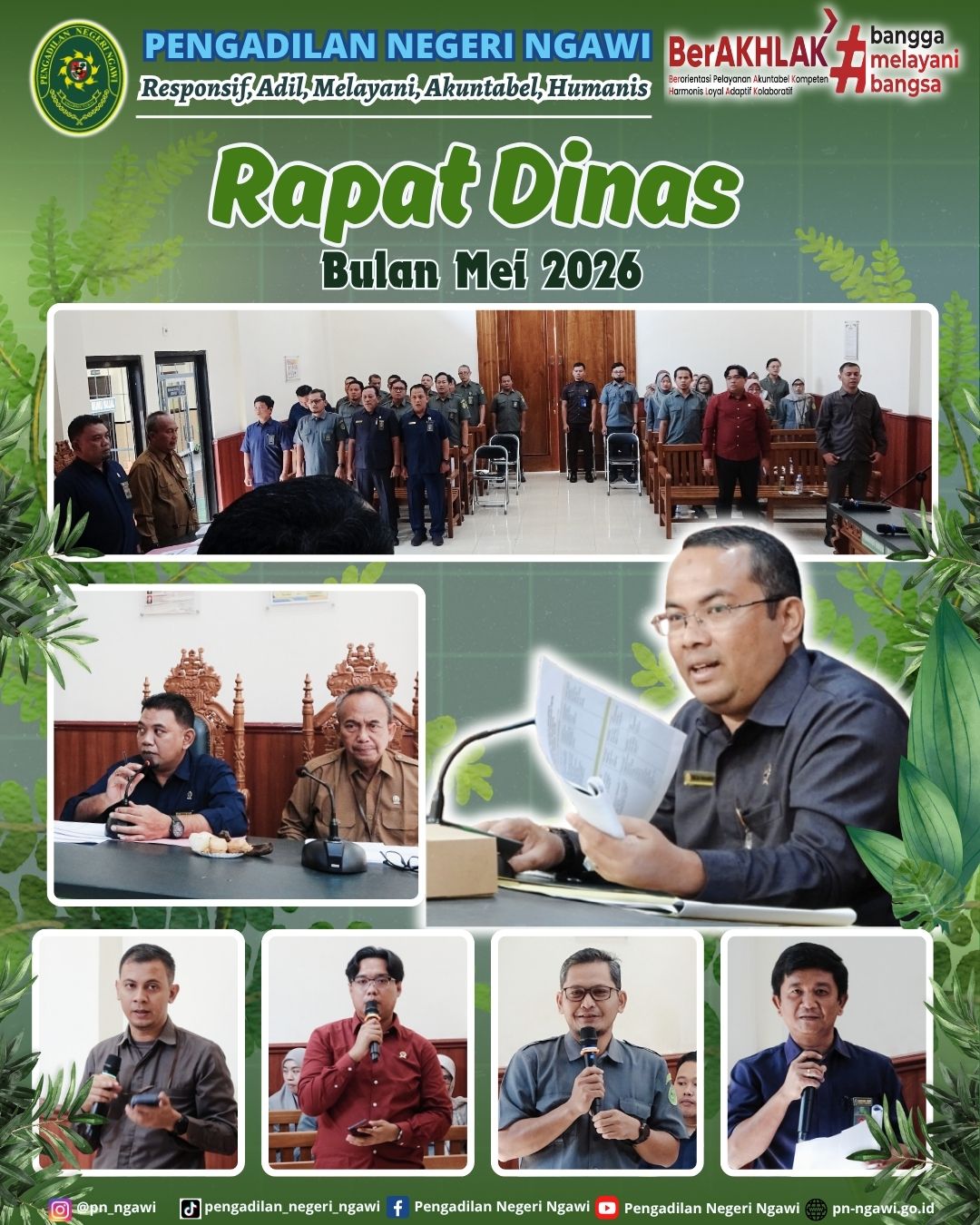 rapat dinas Mei 1