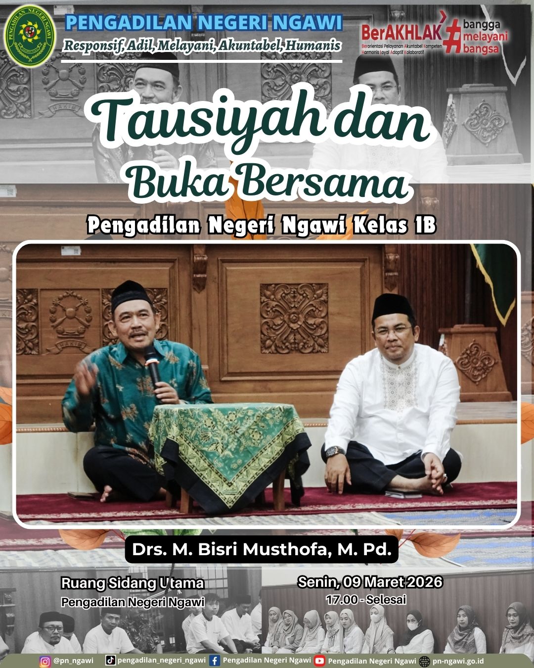 Cover Tausiyah dan Bukber 1