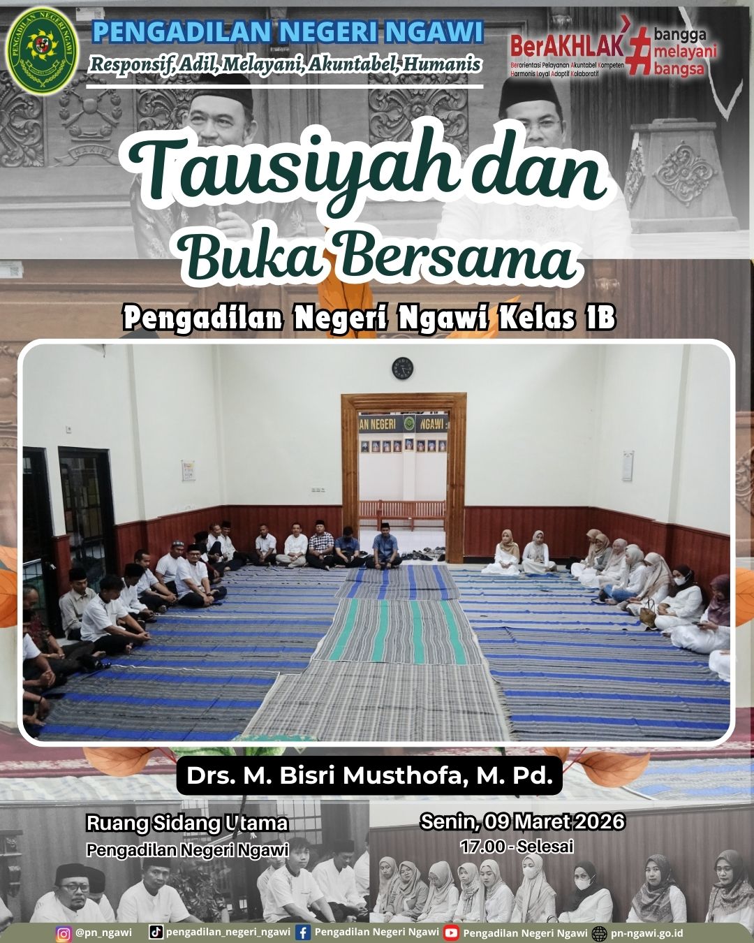 Cover Tausiyah dan Bukber 2