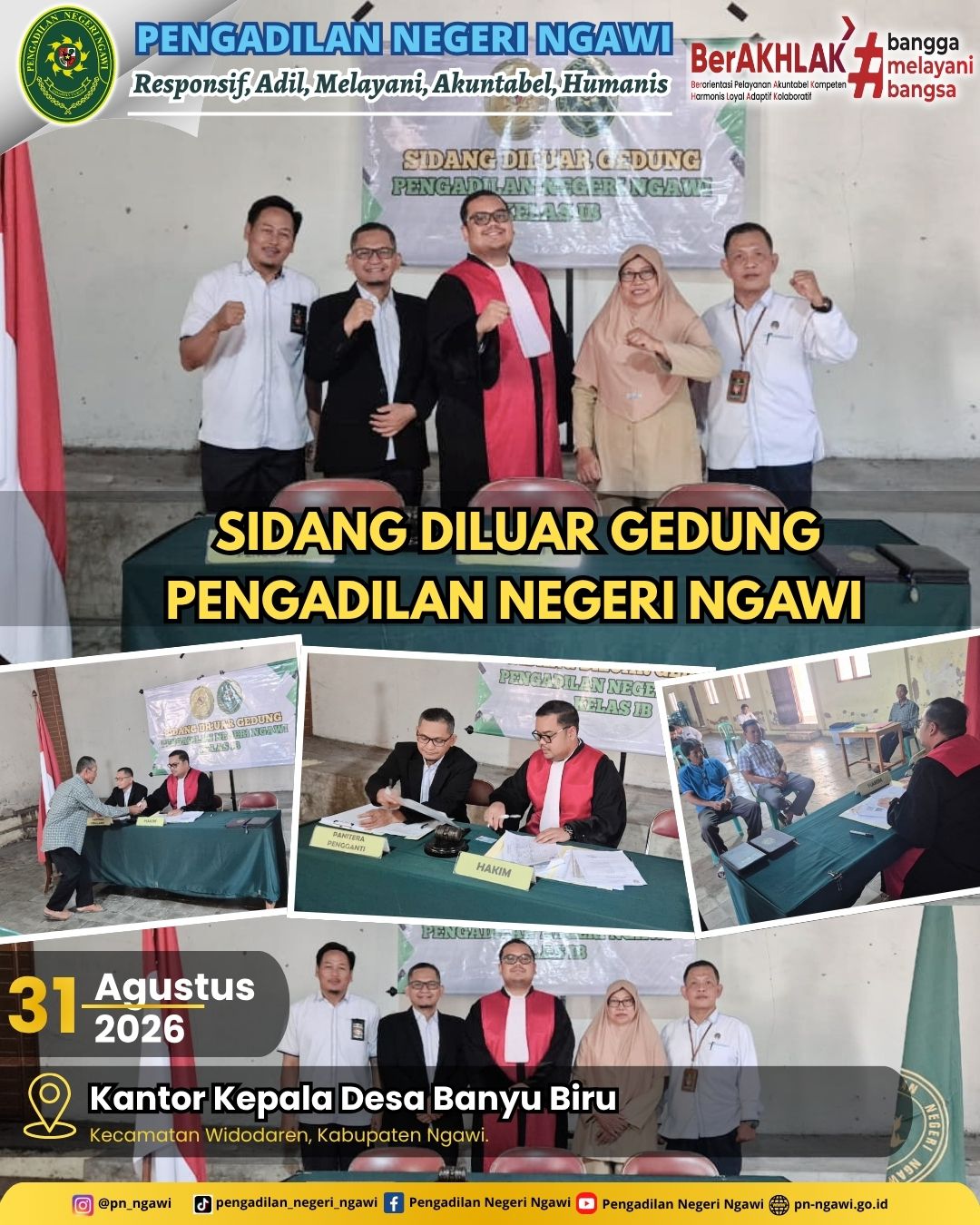 sidang diluar gedung 31 ags 1