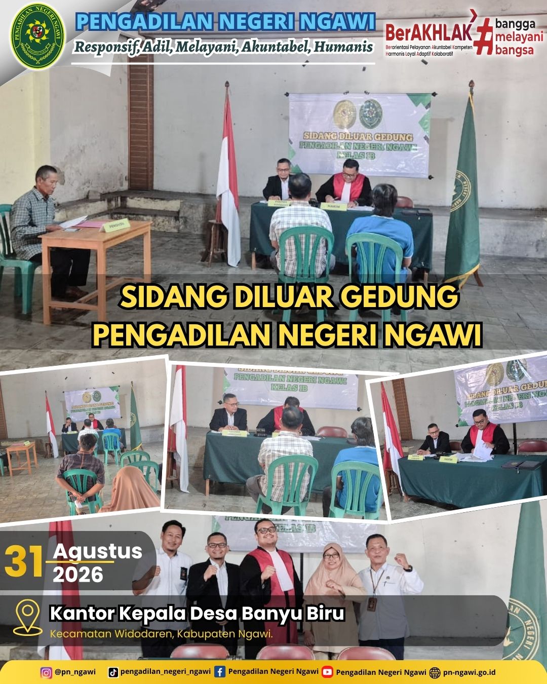 sidang diluar gedung 31 ags 2