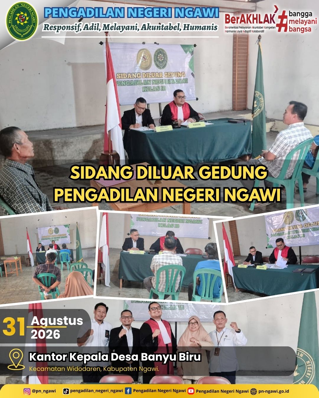 sidang diluar gedung 31 ags 3