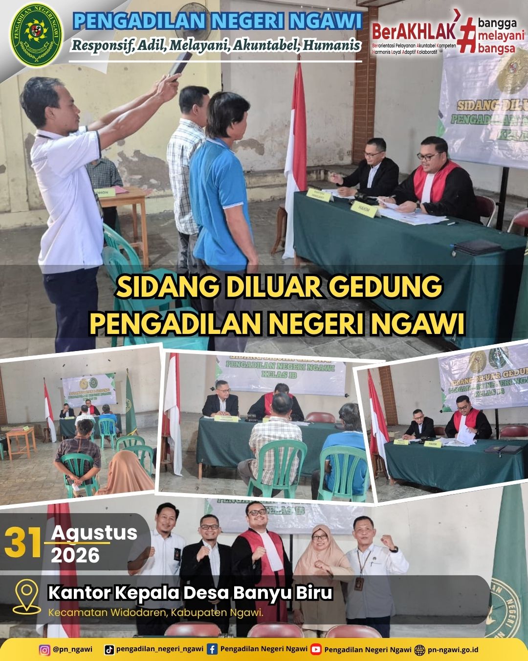 sidang diluar gedung 31 ags 4