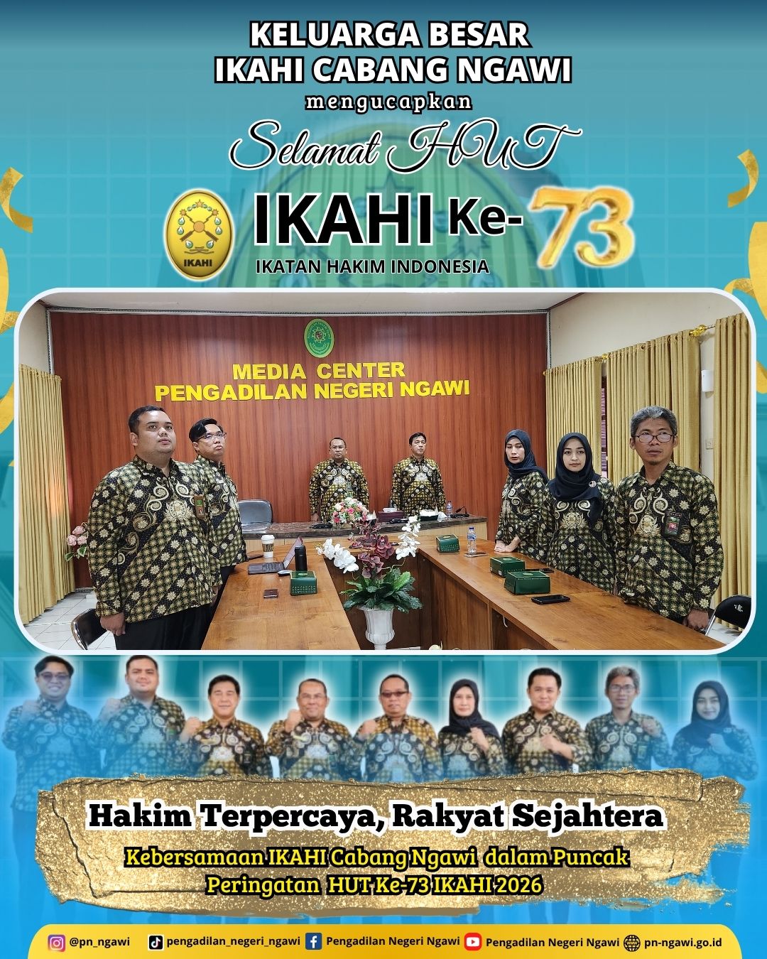 Kebersamaan IKAHI dalam Puncak Acara 2