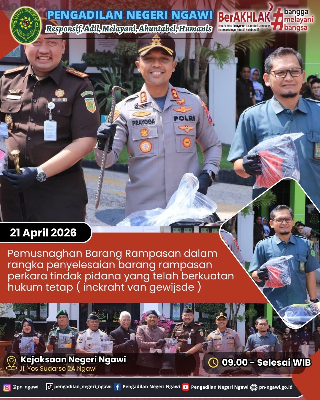 pemusnahan barang rampasan 3