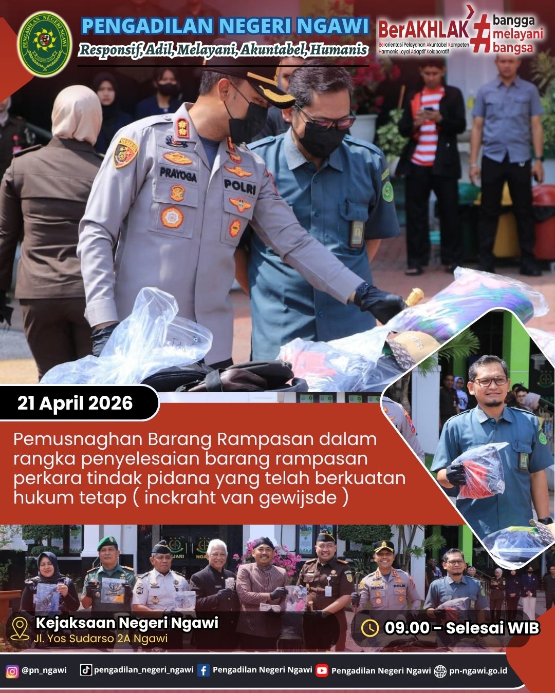 pemusnahan barang rampasan 4