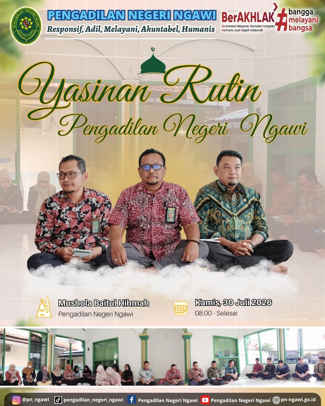yasinan 30 juli 1