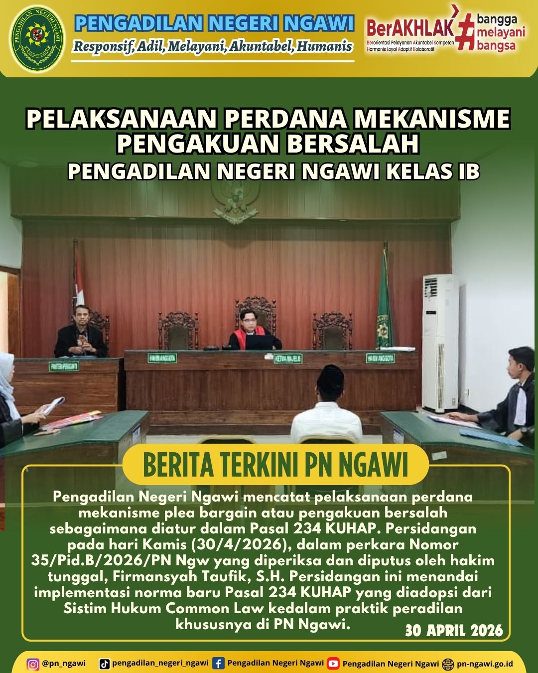 Pengakuan Bersalah 1