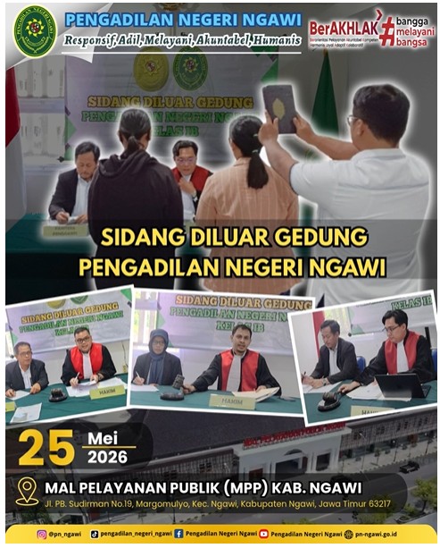 sidang di luar gedung 1