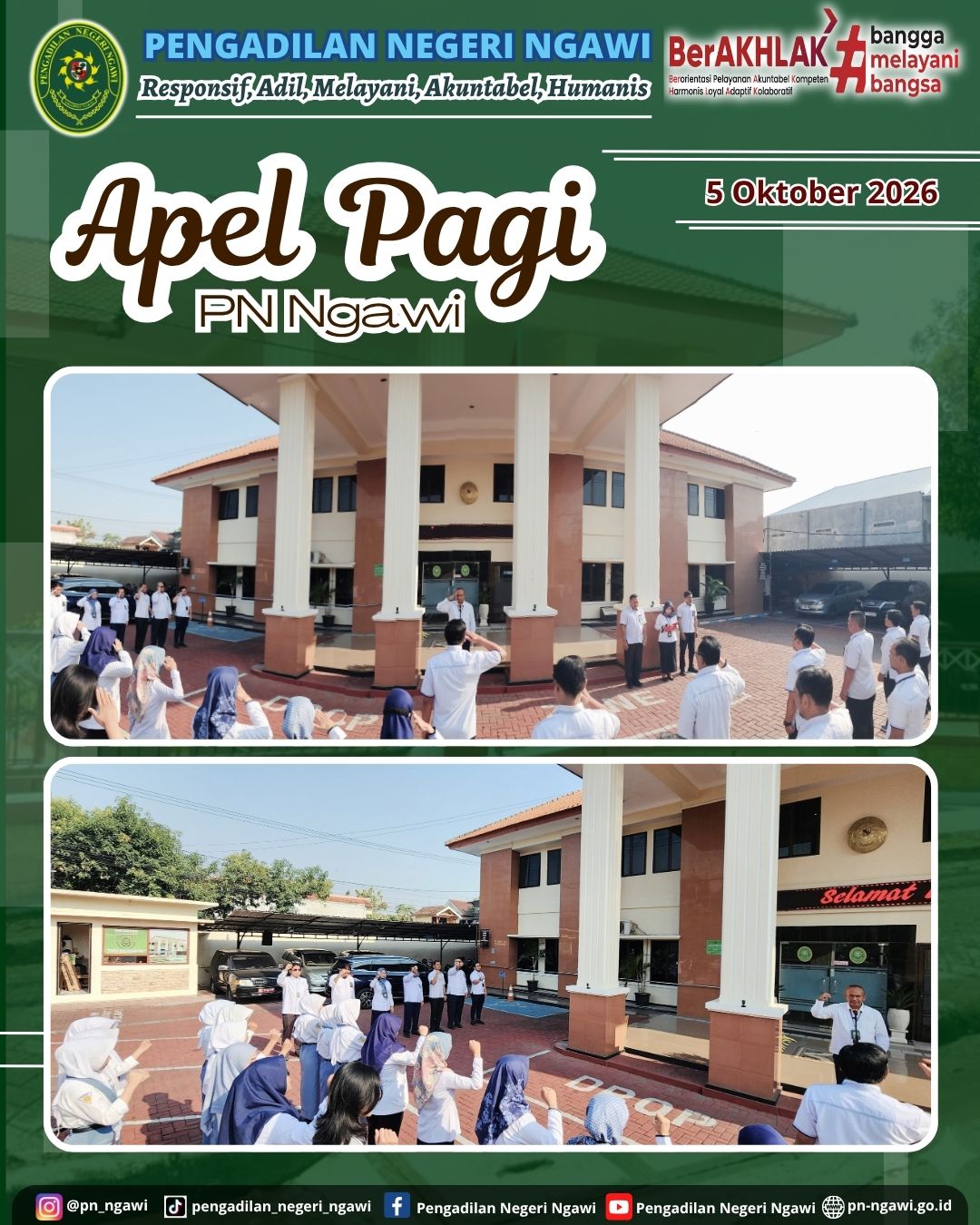 APEL PAGI 5 okt 26 2