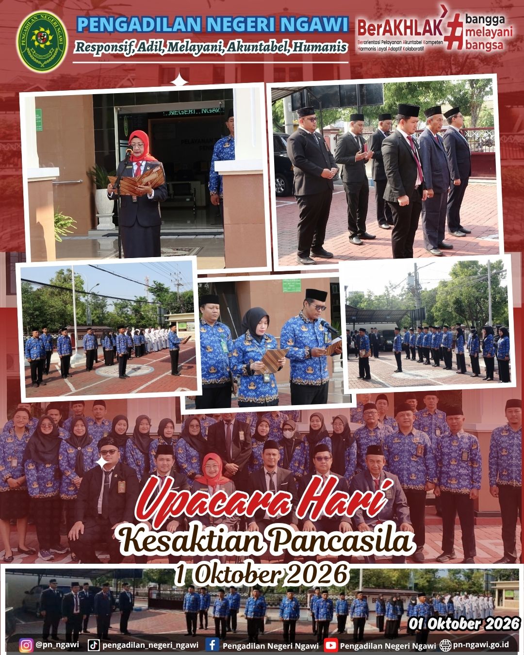 upacara Kesaktian di kantor 1