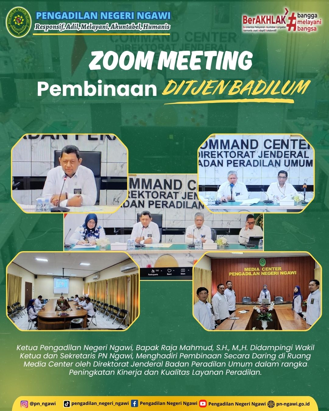 zoom pembinaan ditjen badilum