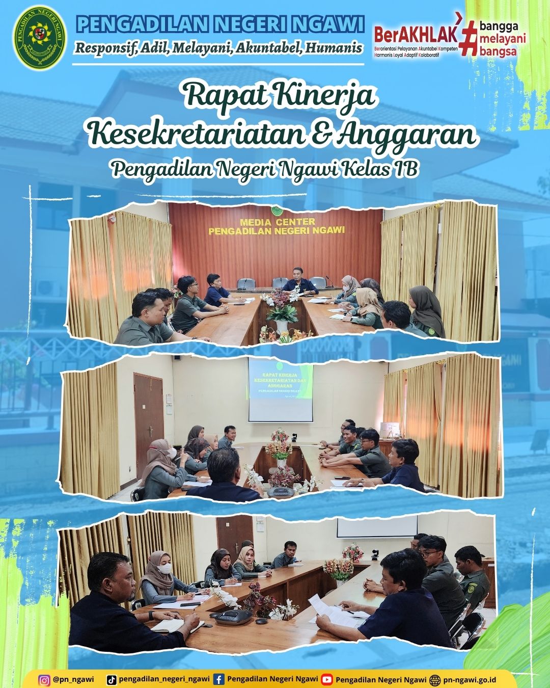 rapat kesekretariatan bulan september