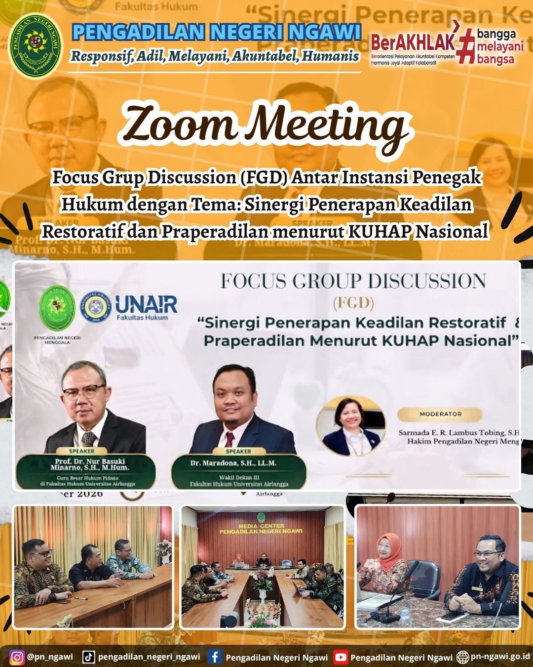 zoom meeting FGD